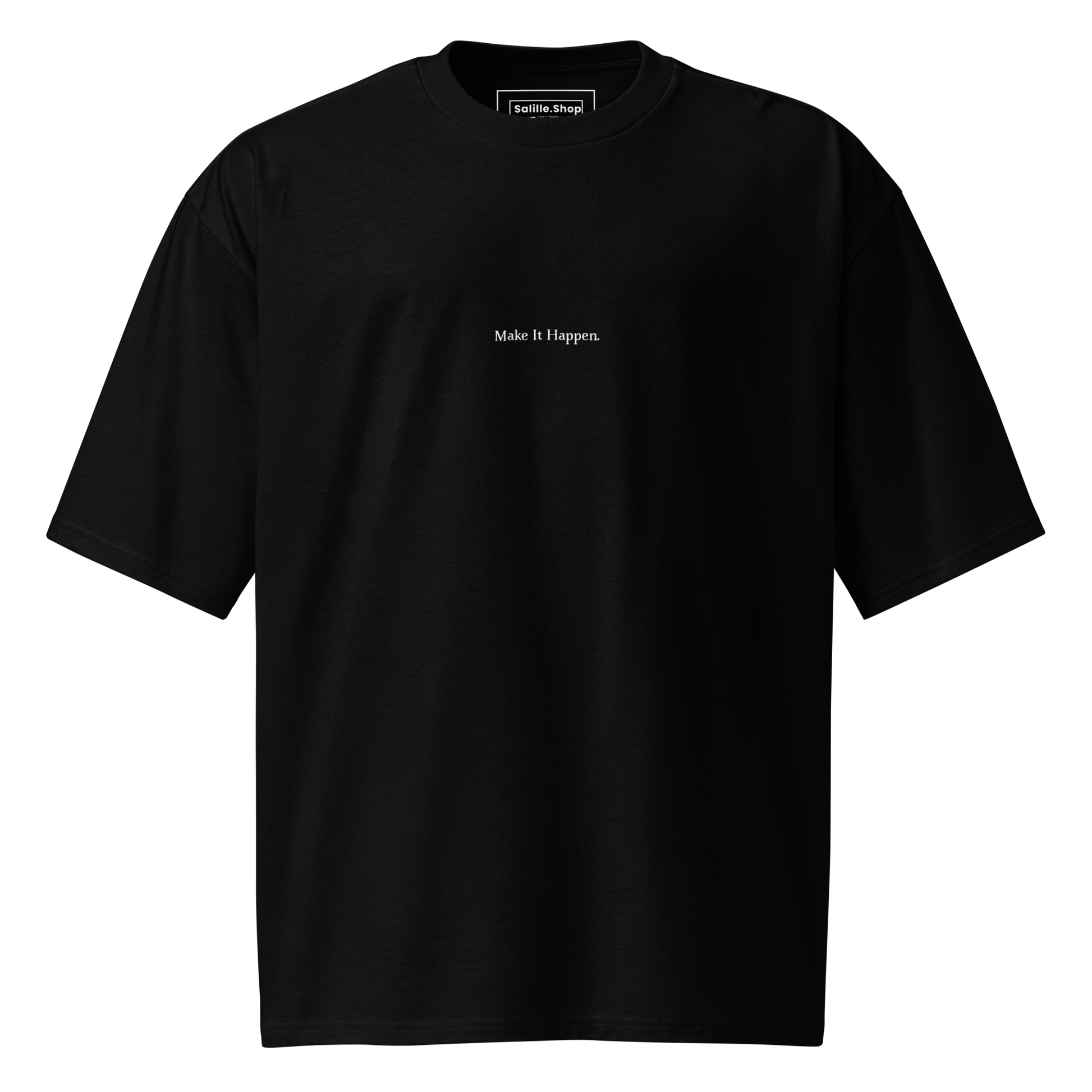 Moderni unisex oversized t-paita – minimalistinen design ja rento istuvuus.